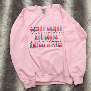 Holiday sweatshirt NWOT